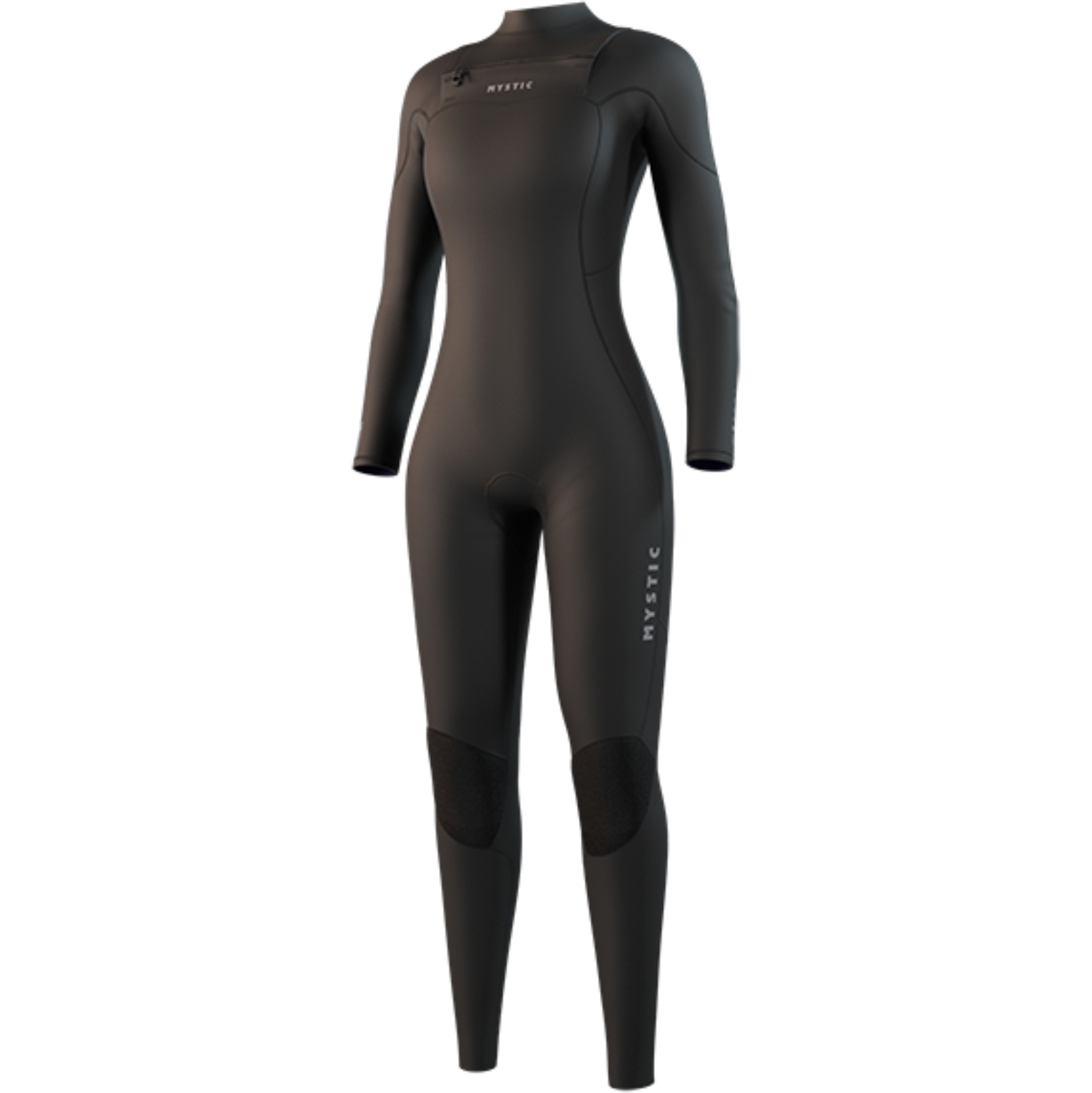 2026 Mystic Femmes Star 4/3mm Chest Zip Combinaison Néoprène 35000.250051 - Black